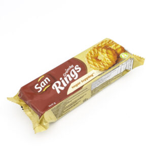 BISCUITI DECORATI CU ZAHAR 168G SAN