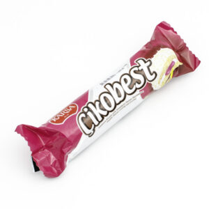 BISCUITI SANDVIS CU BEZEA SI CAPSUNI 64G CIKOBEST