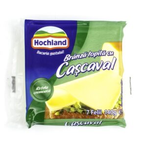 BRANZA TOPITA CU CASCAVAL FELII 140G HOCHLAND