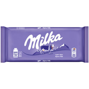 CIOCOLATA CU LAPTE ALPIN 90G MILKA