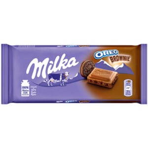 Ciocolata oreo brownie 100g Milka - Livrari la domiciliu produse alimentare Braila market