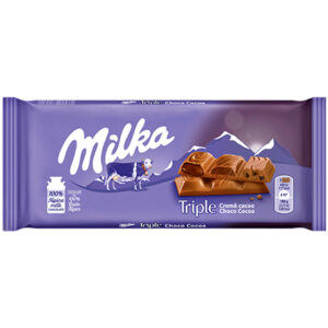 CIOCOLATA TRIPLE CHOCO CACAO 90G MILKA