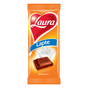 CIOCOLATA CU LAPTE 80G LAURA
