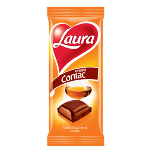 CIOCOLATA CU CREMA CONIAC 92G LAURA