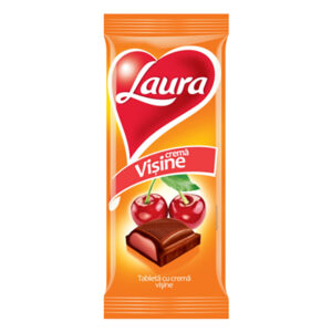 CIOCOLATA CU VISINE 92G LAURA