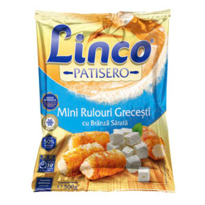 MINIRULOURI CU BRANZA 500G LINCO