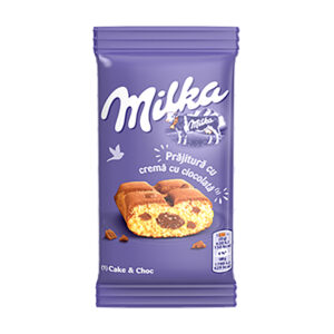 PRAJITURA CAKE&CHOC 35G MILKA