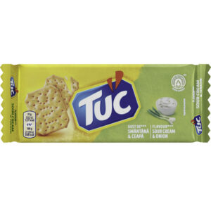 BISCUITI SARATI SMANTANA SI CEAPA 100G TUC