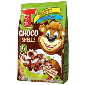 CEREALE CHOCO SHELLS 250G TEDI