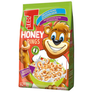 CEREALE HONEY RINGS 250G TEDI