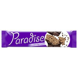 BISCUITI CACAO CU FULGI CIOCOLATA 55G PARADISE