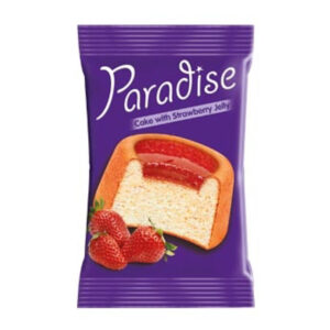 PRAJITURA JELEU CAPSUNI 25G PARADISE