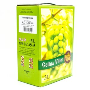 VIN ALB DEMIDULCE TRAMINER & MUSCAT 3L VINIA TRAIAN