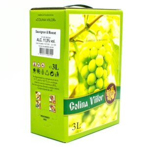 VIN ALB DEMISEC  SAUVIGNON & MUSCAT 3L VINIA TRAIAN