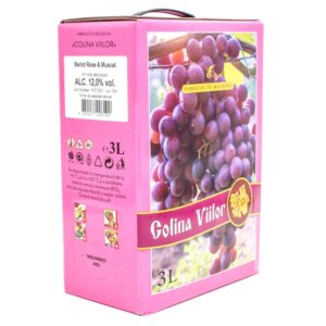 VIN ROSE DEMIDULCE  MERLOT ROSE & MUSCAT 3L VINIA TRAIAN
