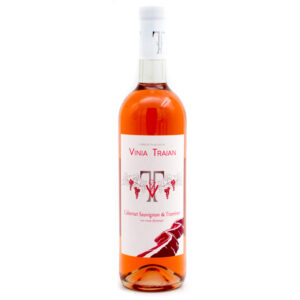 VIN ROSE DEMISEC CABERNET SAUVIGNON & TRAMINER 0.75L VINIA TRAIAN