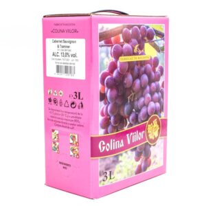 VIN ROSE DEMISEC CABERNET SAUVIGNON & TRAMINER 3L VINIA TRAIAN