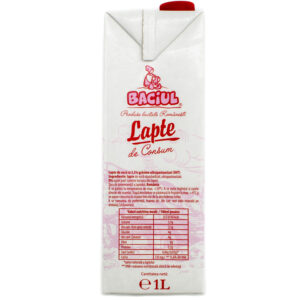 Lapte 3.5% grasime UHT 1L Baciul-Livrare alimente online brailamarket.ro