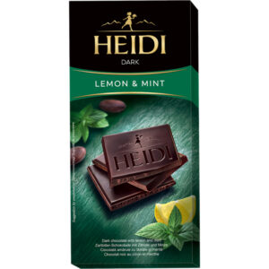 CIOCOLATA AMARUIE CU LAMAIE SI MENTA 80G HEIDI