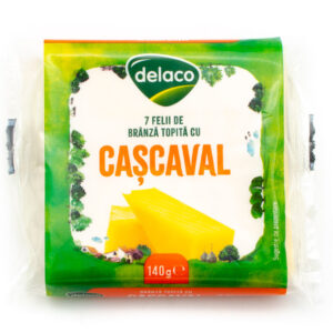 BRANZA TOPITA FELII CU CASCAVAL 140G DELACO