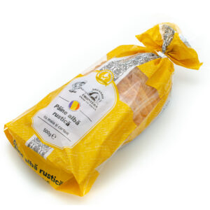 PAINE ALBA RUSTICA CU MAIA SI CARTOFI FELIATA 500G FRONTERA