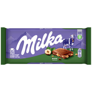 CIOCOLATA CU ALUNE 95G MILKA
