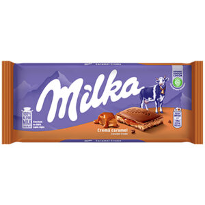 CIOCOLATA CU CREMA CARAMEL 100G MILKA