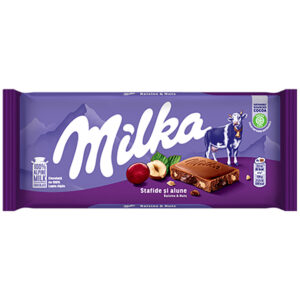 CIOCOLATA STAFIDE SI ALUNE 100G MILKA