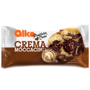 PRAJITURA CASEI CU CREMA MOCCACINO 55G ALKA