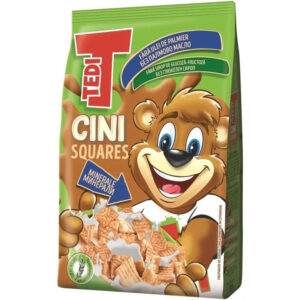 CEREALE CINI SQUARES 250G TEDI