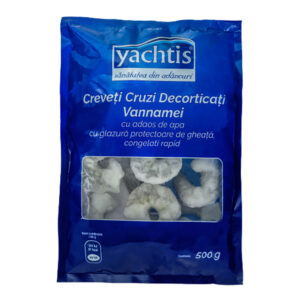 CREVETI CRUZI DECORTICATI 500G YACHTIS
