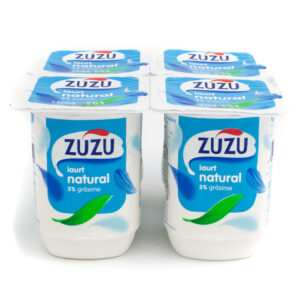 IAURT NATURAL 3% GRASIME 140G ZUZU