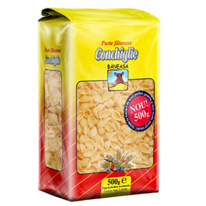 PASTE FAINOASE CONCHIGLIE 500G BANEASA