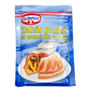 ZAHAR PUDRA CU AROMA DE VANILIE 80G DR.OETKER