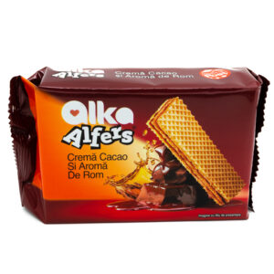 NAPOLITANE CREMA CACAO SI AROMA DE ROM 170G ALKA