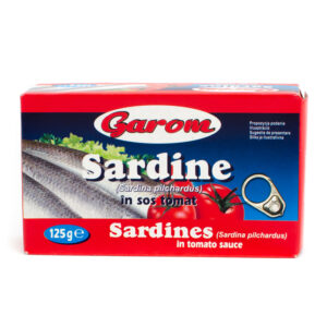 SARDINE IN SOS TOMAT 125G GAROM